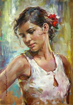 Pretty Woman AA 09 Impresionista Pinturas al óleo